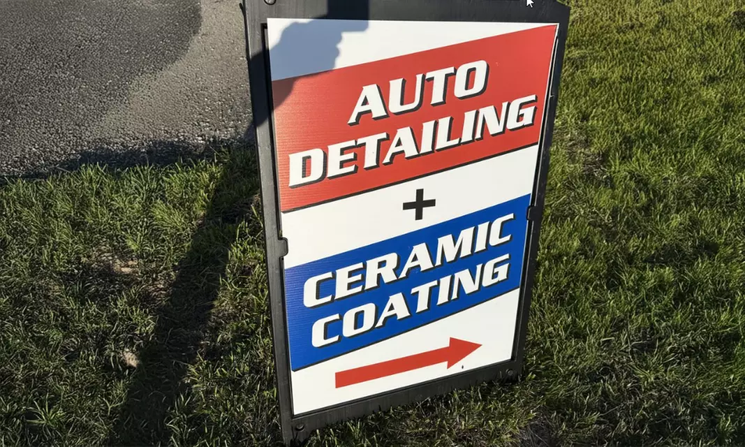 Detail Hand Wash, Vacuum & Poly Seal for Small/Mid-Size Sedans/SUV's