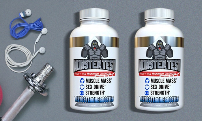 Buy 1 Get 1 Free: Monster Test Testosterone Booster (240-Count)