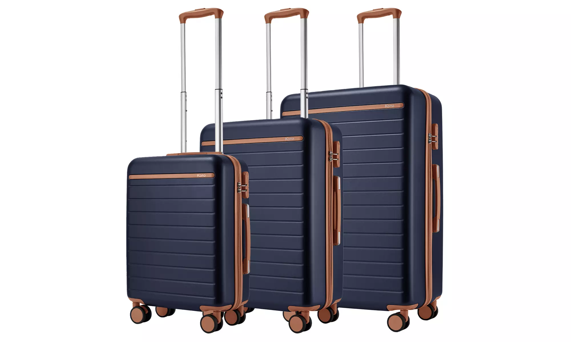 Milan Scratch-Resistant Hard Shell Suitcases