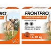 Image 7: 3, 6 o 9 compresse Frontpro per cani contro pulci e zecche