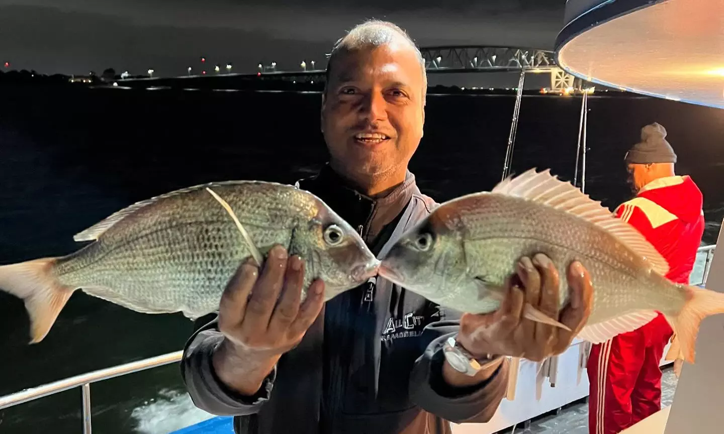 Join Midnight Fleet for a Night Sea Fishing Experience