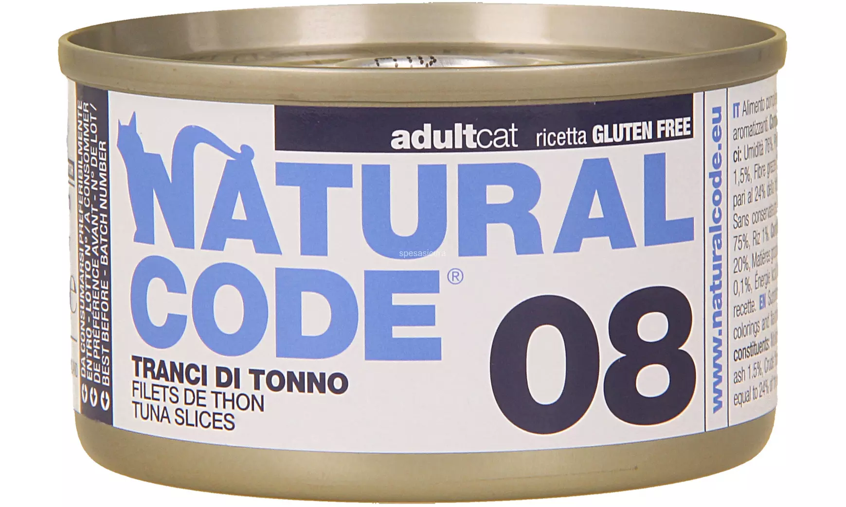 Set da 24 lattine di cibo per gatti Natural Code