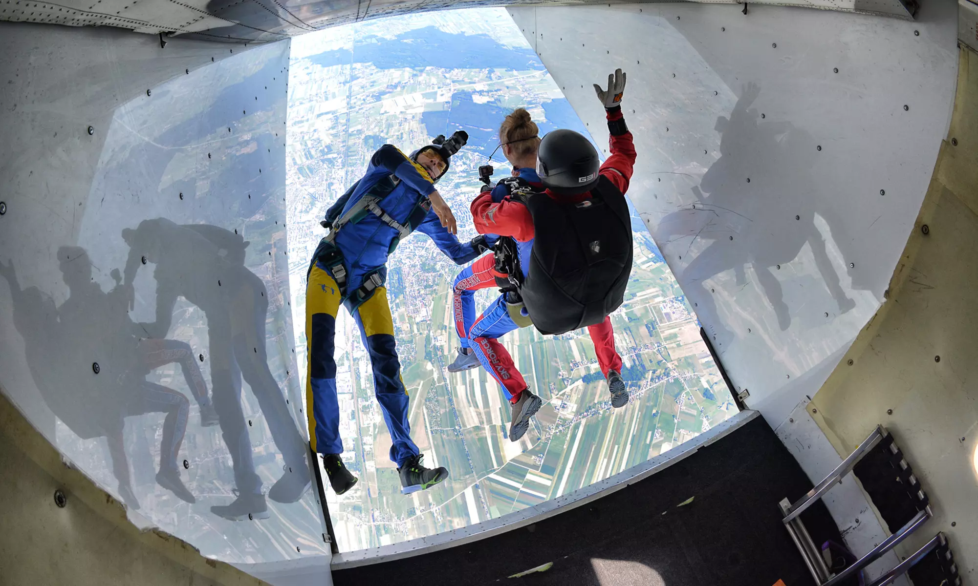 Jedyny taki w Polsce: lot widokowy i skok z kultowego SkyVana