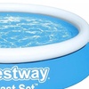 Image 3: Kinderzwembad met opblaasring van Bestway