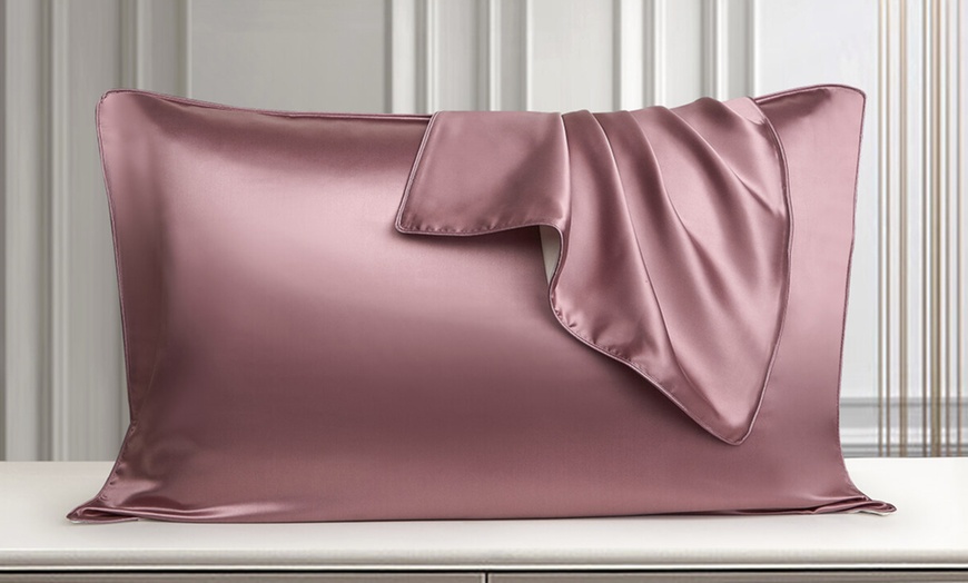 Image 51: Mulberry Silk Beauty Pillowcase Duo