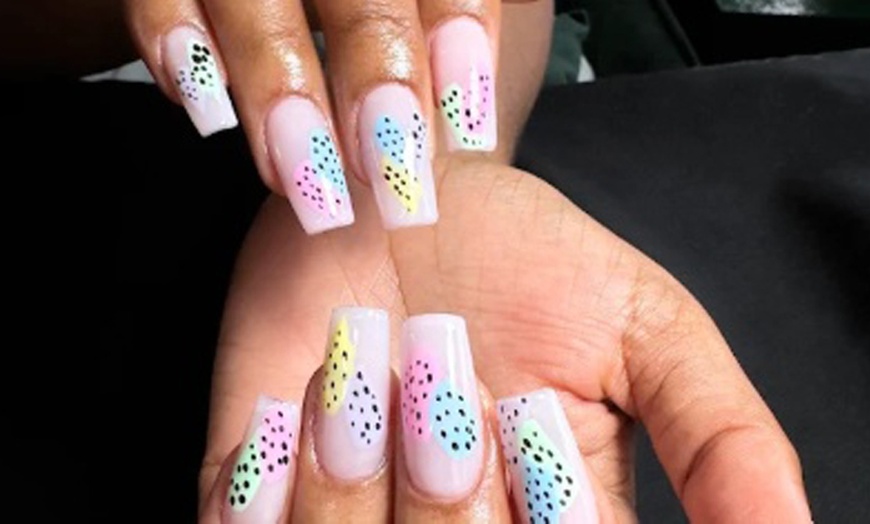 Image 6: Classic Manicure Plus Classic Pedicure W/ Himalayan Salt Soak & More