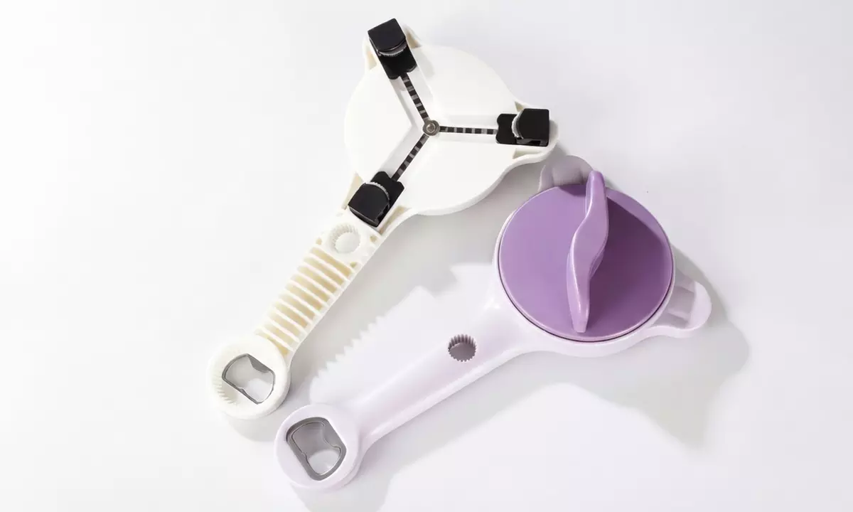 4-in-1 Multi Jar and Bottle Opener with Non-Slip Grip