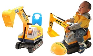 Kids' Ride-On Excavator