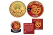 Chinese New Year Lucky Money 24K Gold Plated JFK Half Dollar Coin Editions - Second Medium