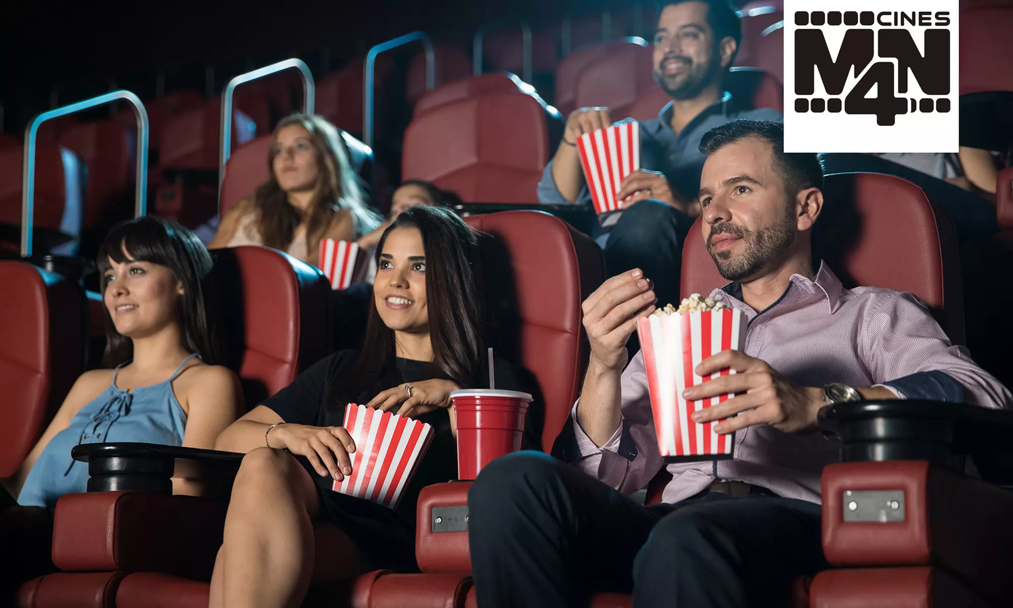 Plan de cine a tu manera: entrada para Cines MN4 con opción a menú