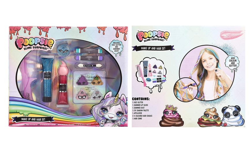 Image 1: Unicorn Hair and Makeup Set