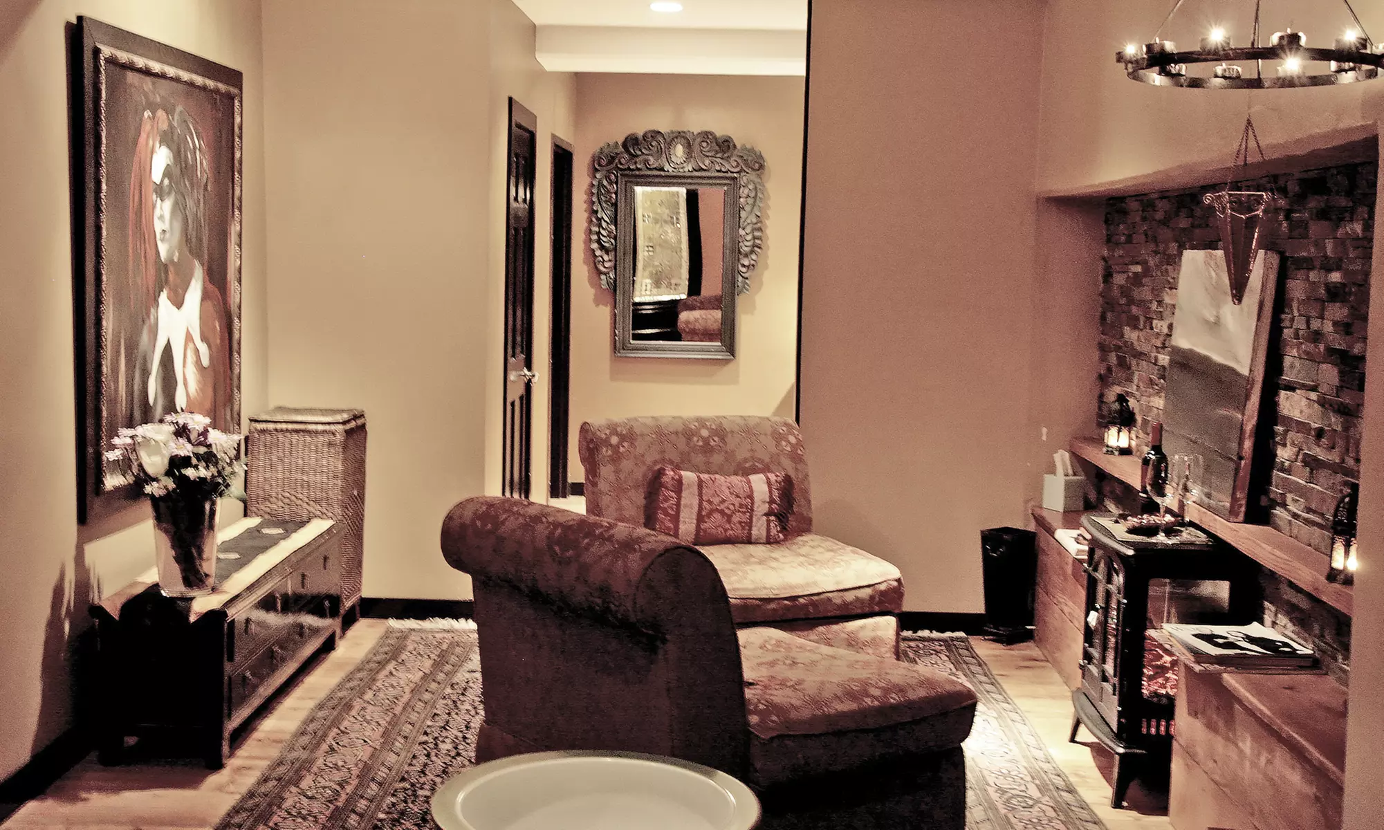 Couples' Retreat at The Little Red Day Spa (Up to 40% Off). Two Options Available. - Primary Image