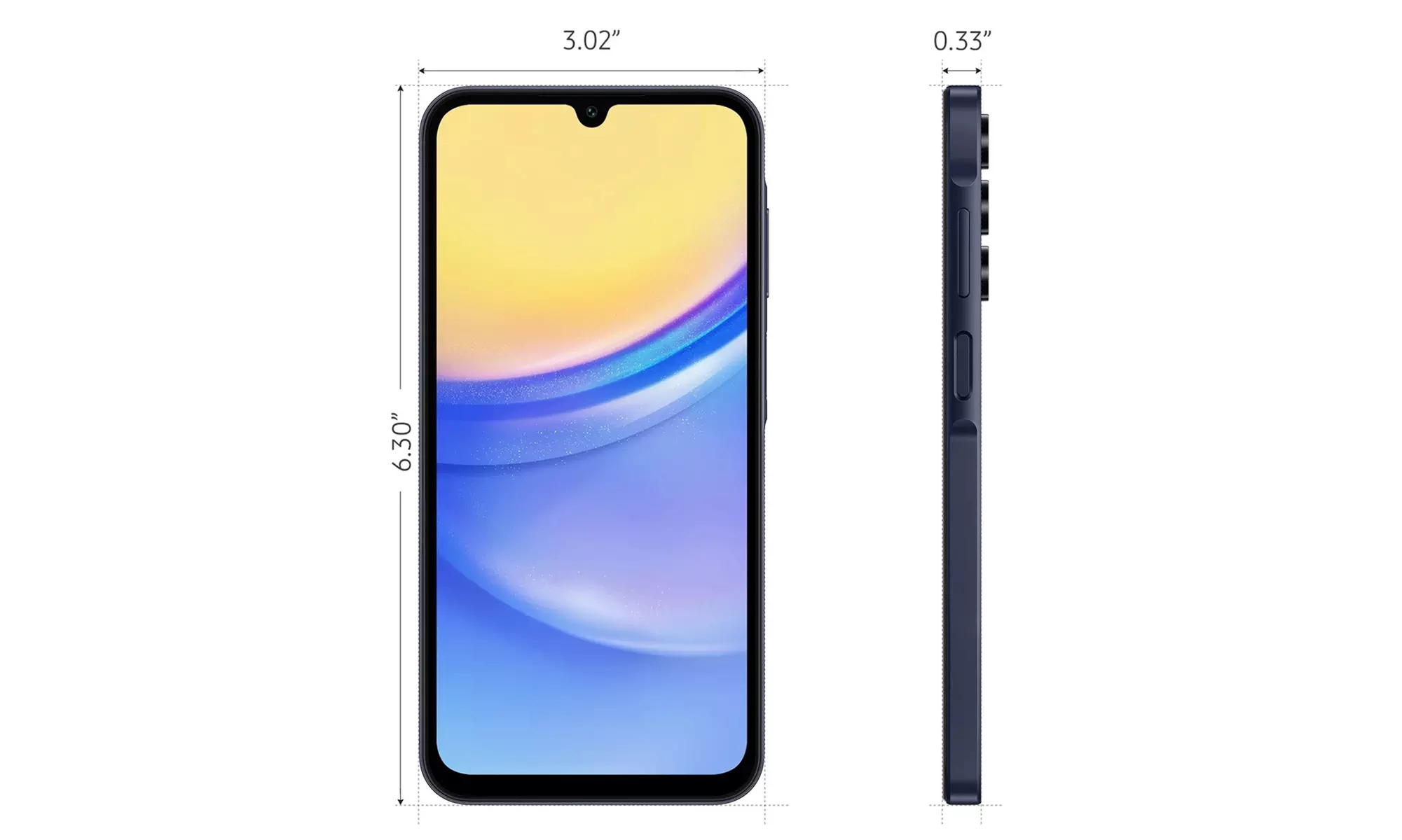 Samsung Galaxy A15 5G 128GB Unlocked (US Version 2024) - Blue Black