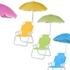 Image 2: Silla plegable para niños con sombrilla ajustable