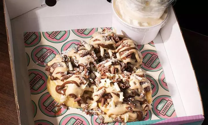 Churros or Cookie Dough for Two or Four People with Toppings