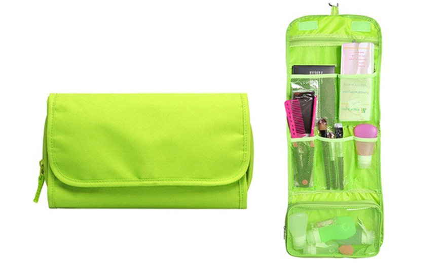 Image 4: One or Two PMS International Waterproof Foldable Travel Toiletry Bags