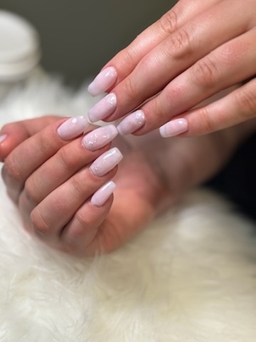 Mani-Pedi Options with Himalayan Salt Or Sugar Scrub and Acrylic Nails