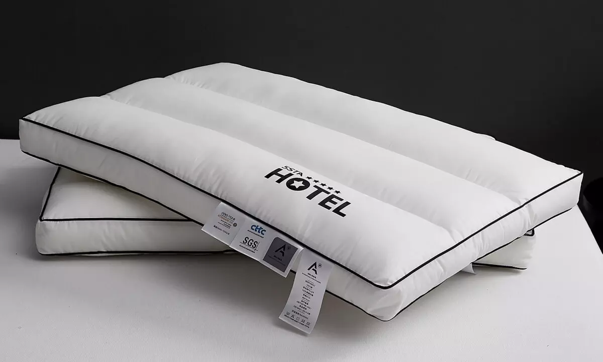 100% Cotton Five Star Hotel Pillow 2 Pack Set