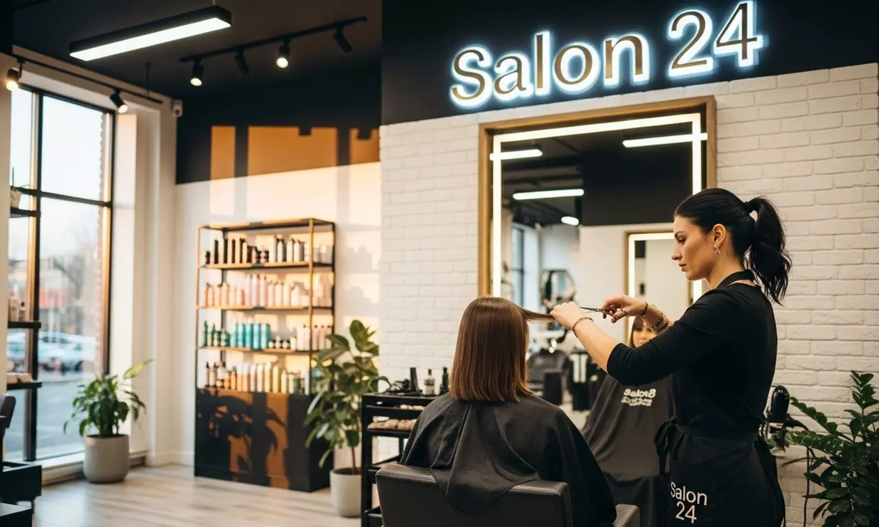 Get a Chic Haircut with Options for Partial or Full Highlights