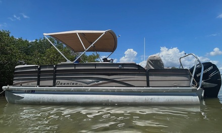 Private Pontoon BYOB : Sunset Cruise for up to 6 People (1.5-Hrs) - No Quarter Charter