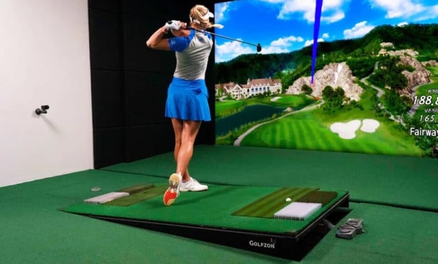 Image 3: Relish in Fun: One, Two or Three-Hour Virtual Golf for Up to Six