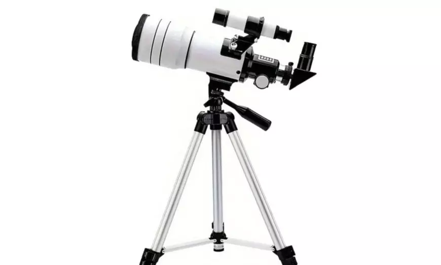 Image 2: 150x Large Magnification Astronomical Telescope with Tripod