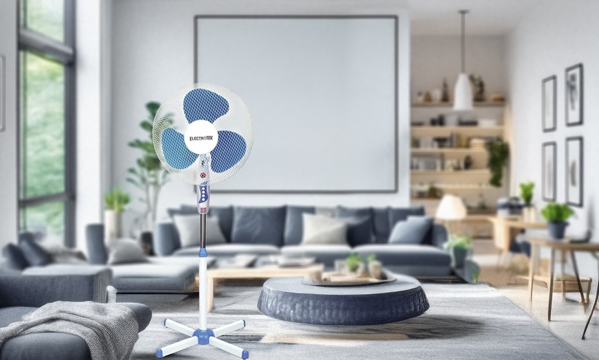 Image 1: 1x oder 2x Electrotek Standventilator EF-F16SF