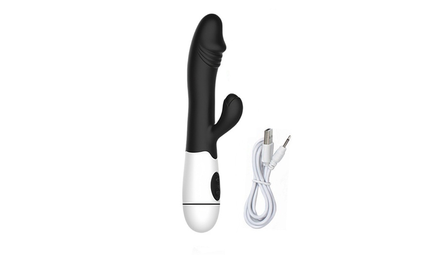 Image 4: Multi Speed G Spot Dildo Rabbit Vibrator