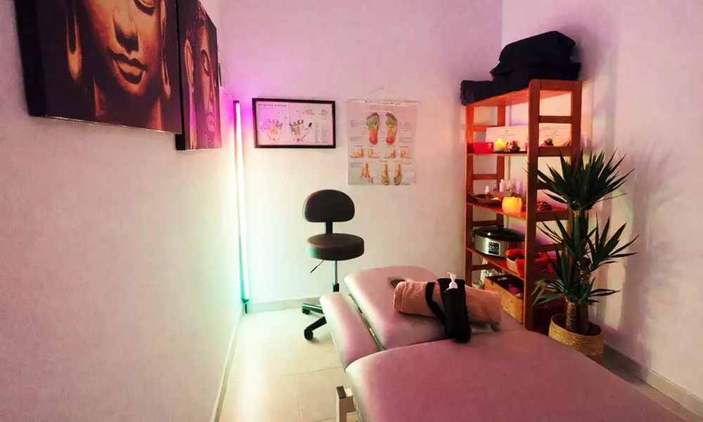 Masaje relajante de 30 minutos para 2 personas con té y bombones