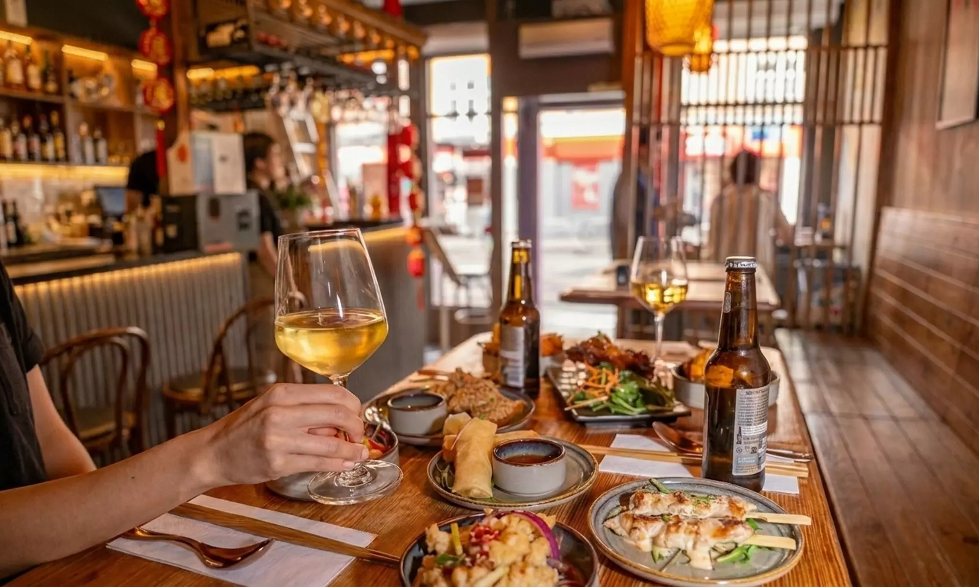 Asian Tapas and Drinks Sharing Experience for Two