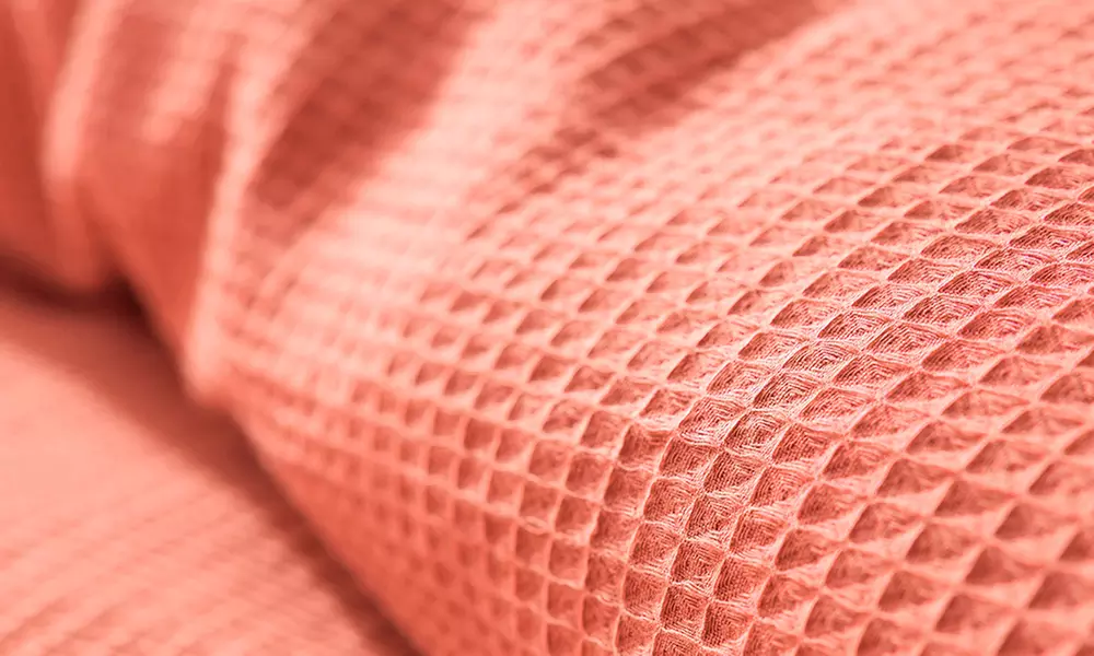 Honingraat katoenen dekbedovertrek set