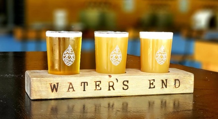 Two Flights of Beer - Waters End Brewery