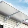 Image 14: All-Weather Plastic Sloped Canopy