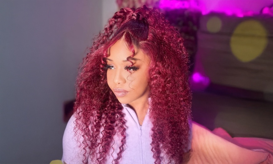 Image 3: Hydration Hair & Scalp Therapy Package or Wig Install Protective Style