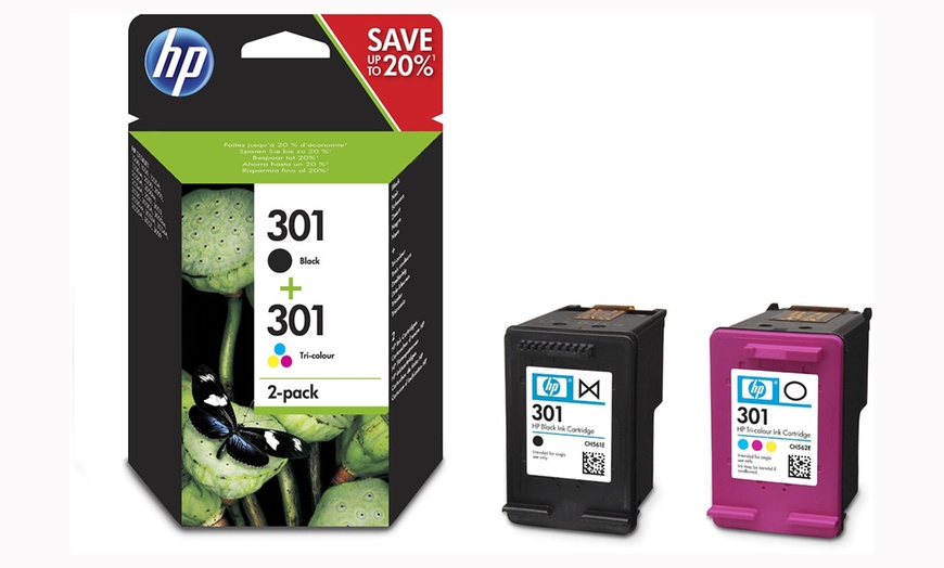 Image 2: HP 301 or 302 Combo Ink