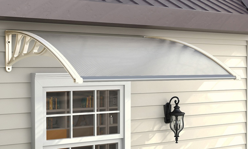 Image 5: All-Weather Plastic Convex Canopy