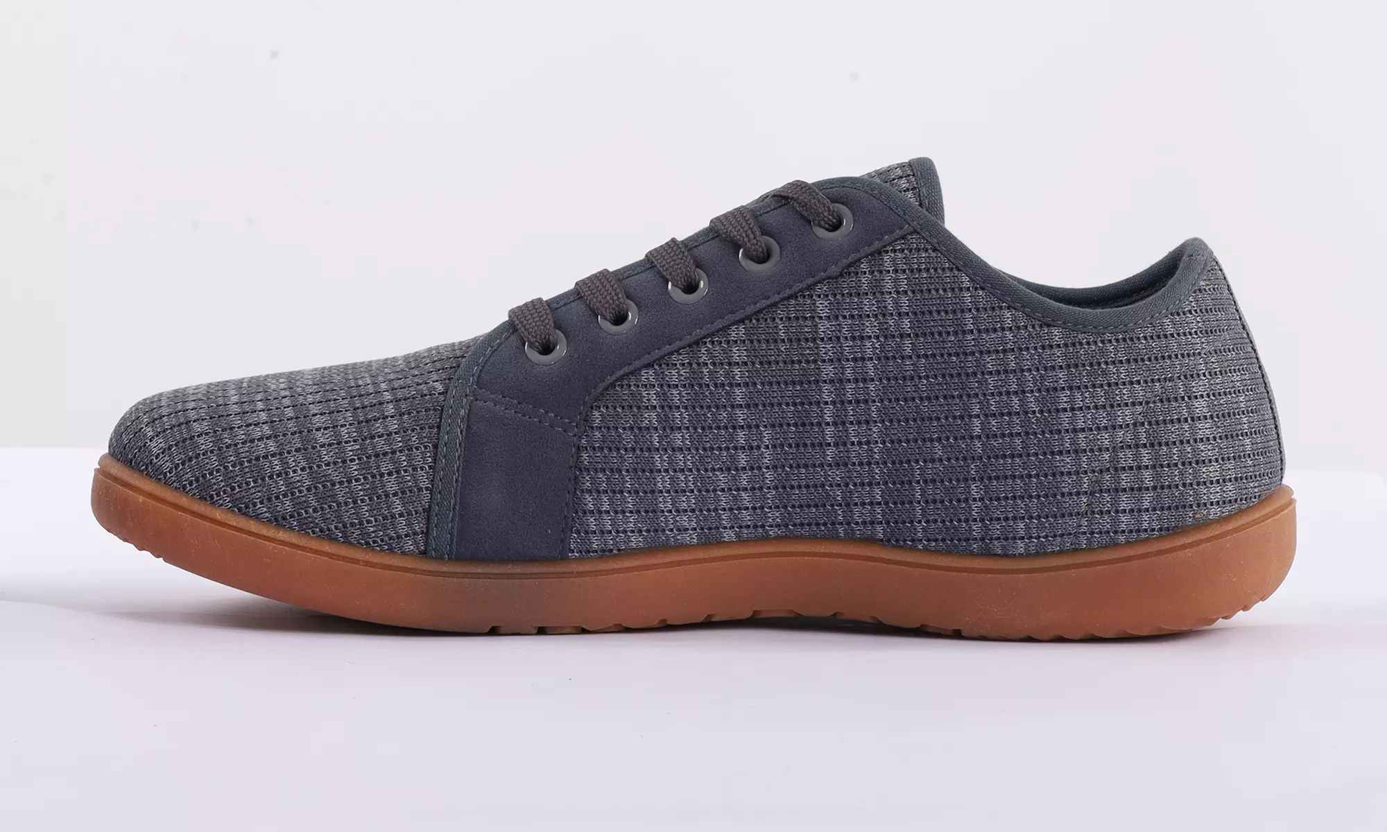 Men’s Knitted Plimsoll Trainers