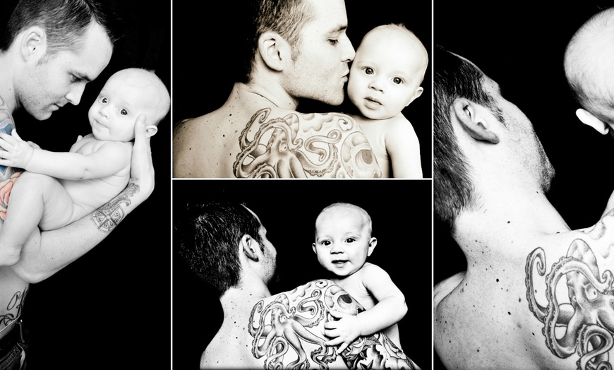 Image 5: Father and Children Photoshoot