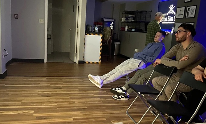 Image 5: Test Your Skills with 30- or 60-Minute Shooting Simulator Sessions