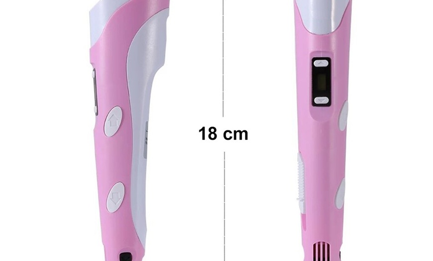 Image 16: Stylo d'impression 3D avec recharge de 20 filaments en option