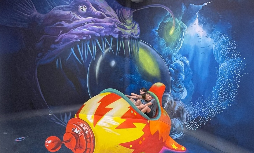 Image 7: Explore 3D Art, Illusions & Rotating Artist Showcases at Tilt Museum