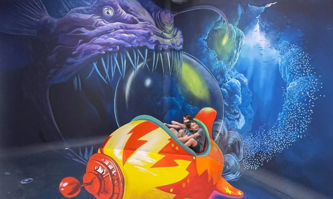 Explore 3D Art, Illusions & Rotating Artist Showcases at Tilt Museum