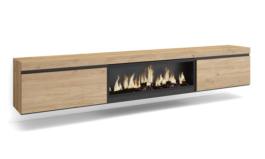 Image 12: Hangend tv-meubel met modern design en veel opbergruimte