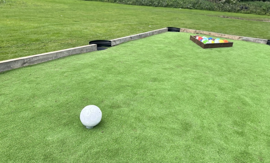 Image 2: Have Fun with 1 Hour Footgolf & Footpool For 2, 3 or 4 People