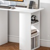 Image 2: HomCom Computer Desk Table Workstation 120cm 