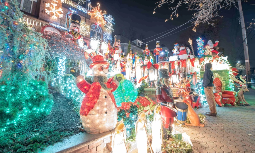 Image 2: 13% Off Dyker Heights Christmas Lights Bus Tour