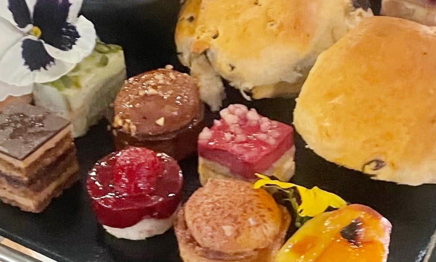 Image 6: Tapas or Afternoon Tea with Facial or Massage for 1 or 2! 