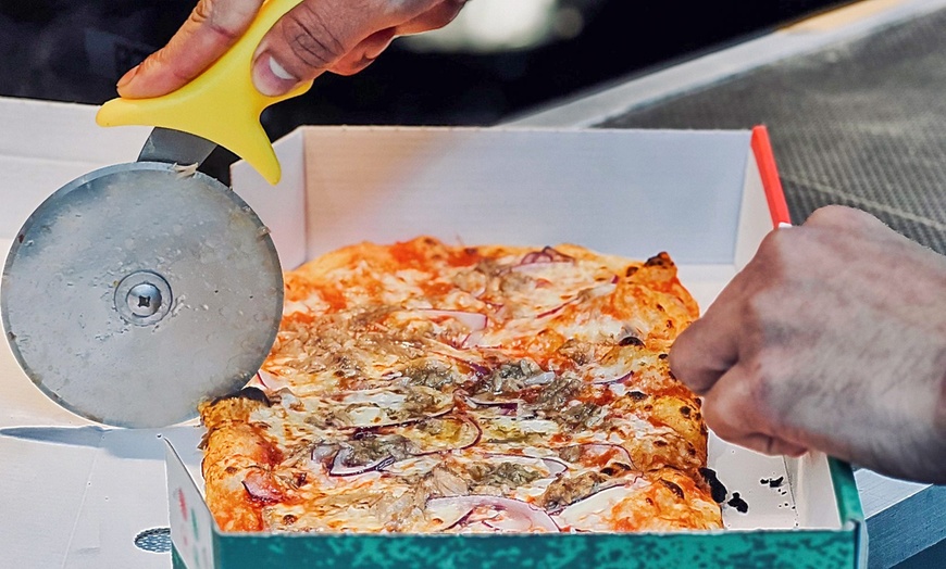 Image 4: Enjoy Two Sicilian Pizzas with Soft Drinks for a Shared Meal