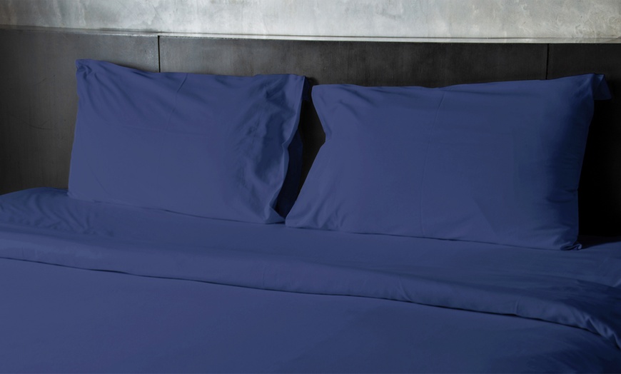 Image 6: Bamboo Blend Sheet Set (4-PC) | 1800 Deep Pocket | Bluff City Bedding