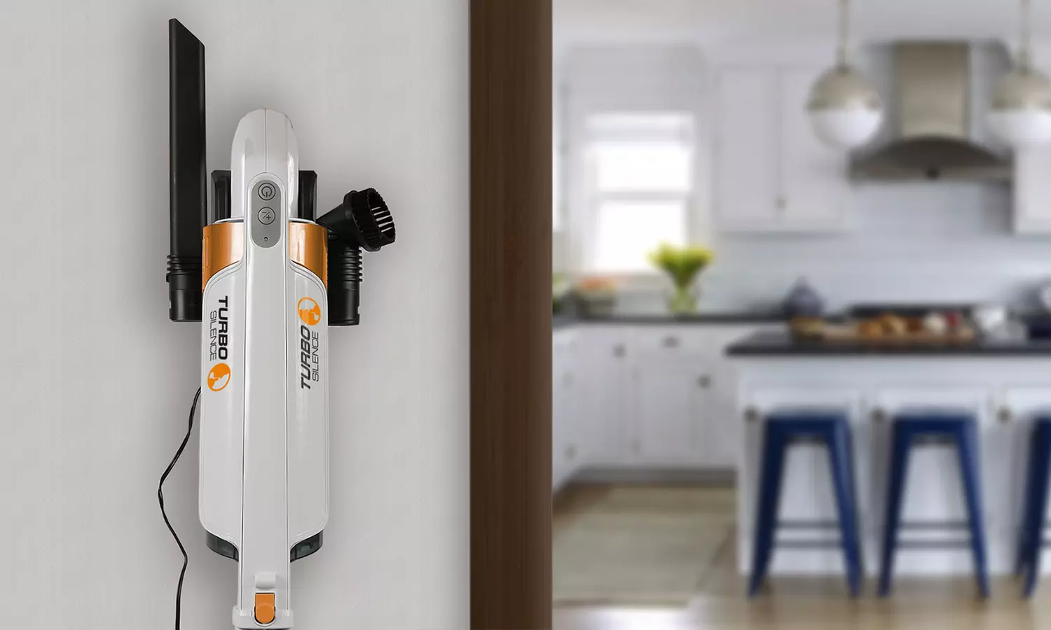 Draadloze stofzuiger Turbo Silence + kit Dierenverzorging